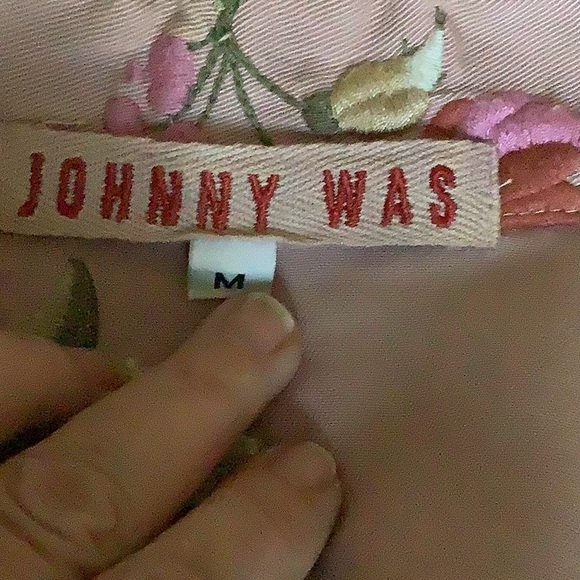Johnny was duster, jacket pink with intricate embroidery - Picture 7 of 7